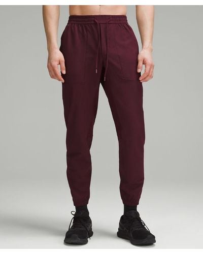 lululemon License To Train Joggers - Colour Burgundy/red - Size L