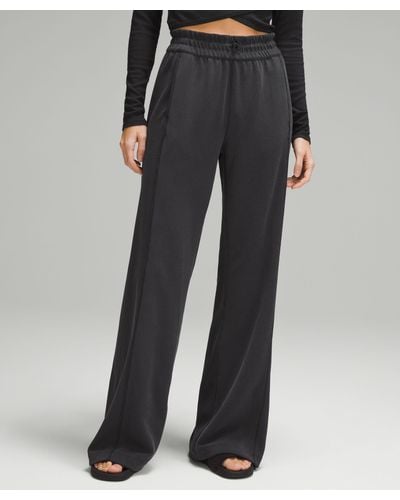 lululemon Ribbed Softstreme Mid-rise Pants - 32.5" - Color Black - Size 0