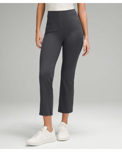 lululemon Smooth Fit Pull-on High-rise Cropped Trousers - Blue