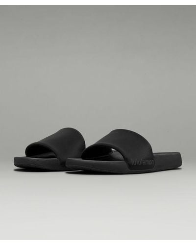 lululemon Restfeel Slides - Colour Black/grey - Size 10