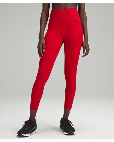 lululemon athletica Fast And Free Reflective High-rise Classic-fit Shorts  3 in Red