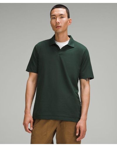 lululemon – Classic-Fit Pique Short-Sleeve Polo Shirt – – - Green
