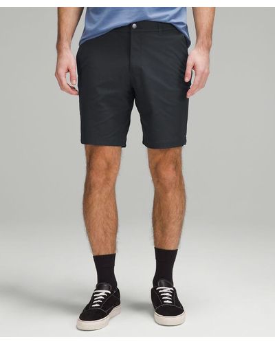 lululemon Abc Classic-fit Shorts Warpstreme - 9" - Colour Black - Size 28 - Blue