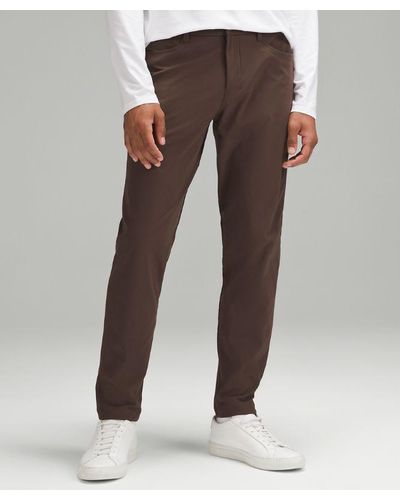 lululemon – Abc Slim-Fit 5 Pocket Trousers 32"L Warpstreme – – - Brown