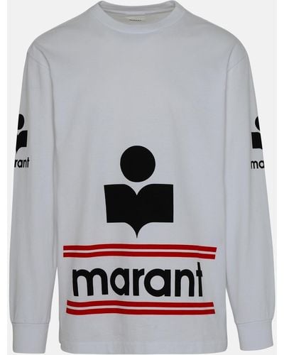 Isabel Marant Cotton 'gianni' Sweater - Gray