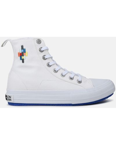 Marcelo Burlon Canvas Sneaker - White