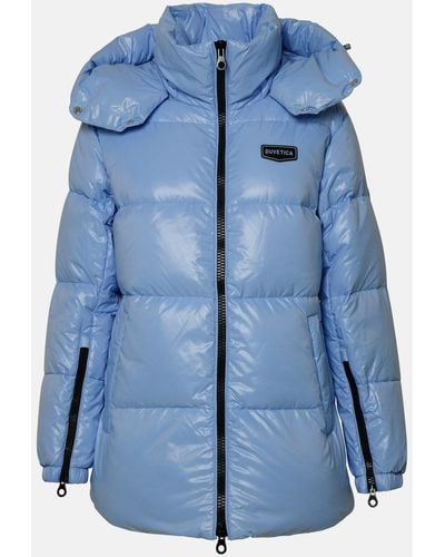 Duvetica 'alloro' Nylon Down Jacket - Blue