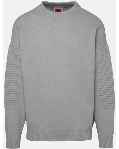 Ferrari Cashmere Blend Sweater - Gray