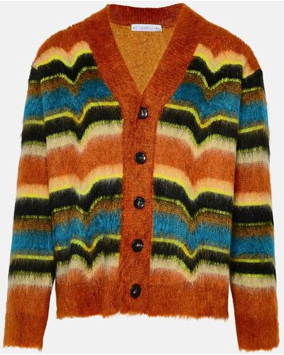 Avril 8790 x Formichetti Mohair Blend Cardigan - Brown