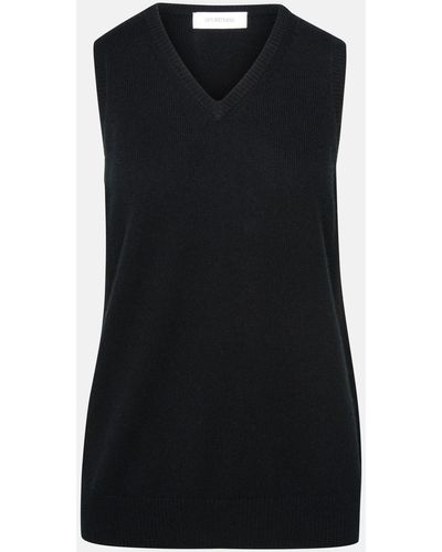 Sportmax Wool Blend Vest - Black