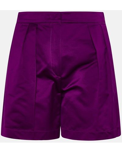 Purple Max Mara Shorts for Women | Lyst