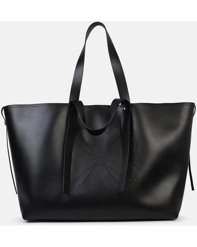 Off-White c/o Virgil Abloh Leather Bag - Black