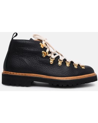 Fracap M120 Leather Boots - Black