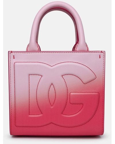 Dolce & Gabbana Leather Bag - Pink
