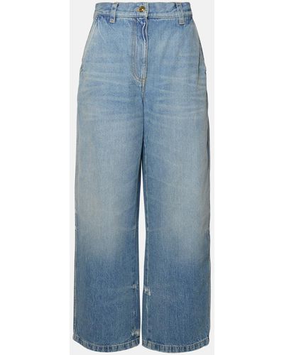 Palm Angels Cotton Jeans - Blue