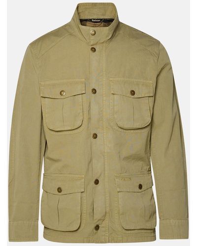 Barbour Corbridge Cotton Jacket - Green
