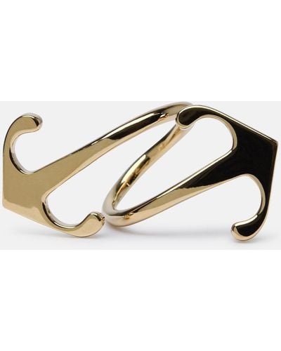 Off-White c/o Virgil Abloh 'mono Arrow' Brass Ring - Metallic