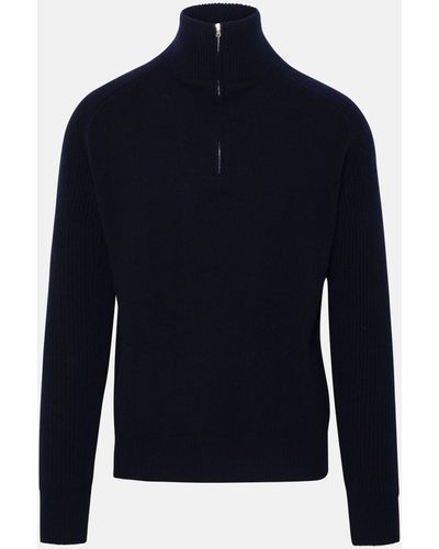Altea Blue Cashmere Blend Sweater