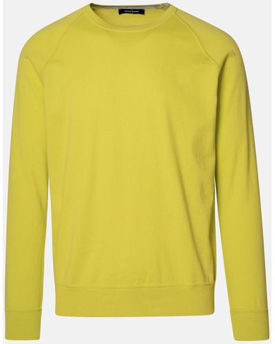 Gran Sasso Cashmere Blend Sweater - Yellow
