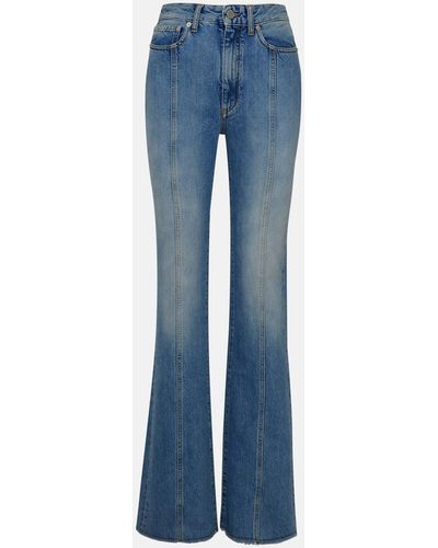 Alessandra Rich Blue Cotton Denim Jeans