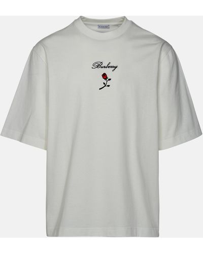 Burberry Cotton T-shirt - Gray