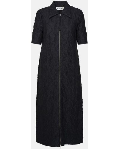 Jil Sander Cotton Blend Dress - Black