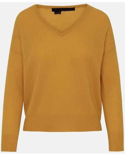 360cashmere Cashmere Tegan Sweater - Yellow