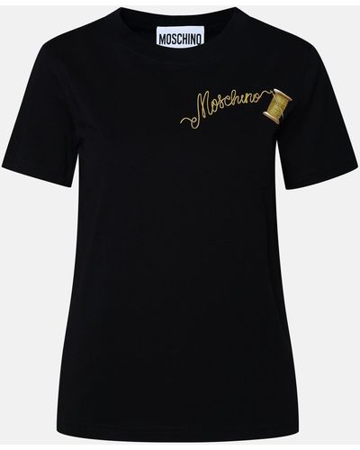 Moschino T-shirt Orso - Black