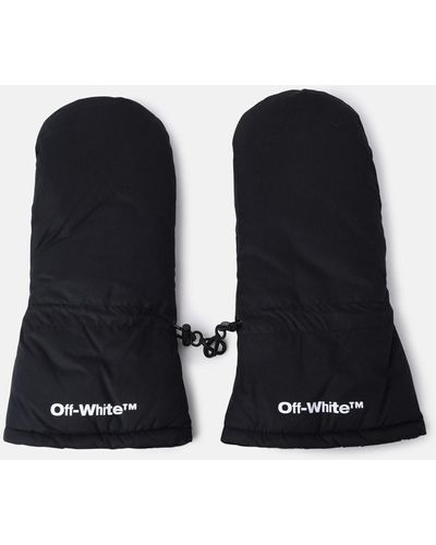 NWT OFF WHITE c/o VIRGIL ABLOH Black Pouch Gloves Size 9.5 $455