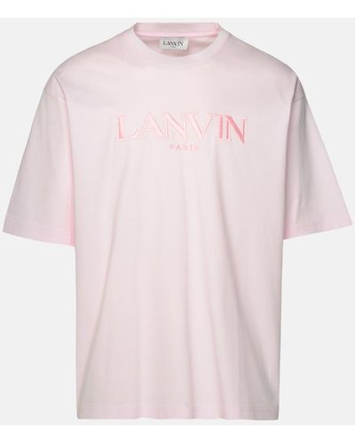 Lanvin Cotton T-shirt - Pink