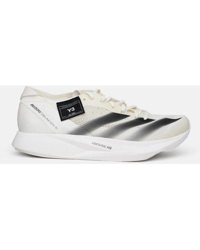 Y-3 'takumi Sen 10' Fabric Sneakers - White