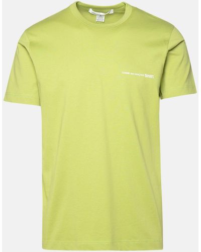 Comme des Garçons Comme Des Garçons Shirt Cotton T-shirt - Yellow