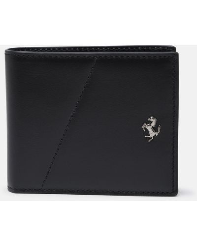 Ferrari Leather Wallet - Black