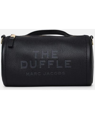 Marc Jacobs Leather Duffle Bag - Black