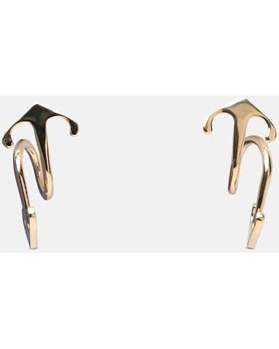 Off-White c/o Virgil Abloh 'mono Arrow' Brass Earrings - Metallic