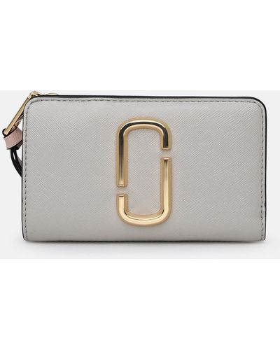 Marc Jacobs Marc Jacobs (the) Powder Pink Snapshop Wallet - Gray