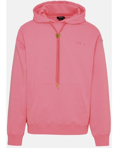 Versace Cotton Sweatshirt - Pink