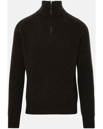 Altea Cashmere Blend Sweater - Black