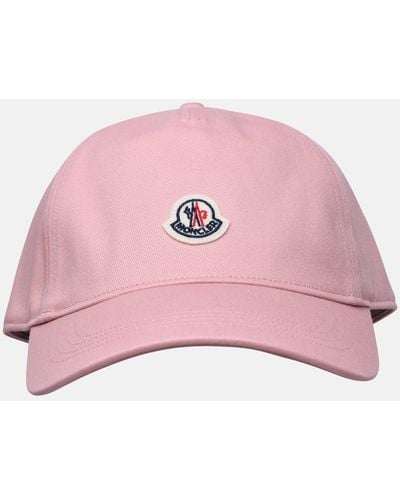 Moncler Cotton Hat - Pink