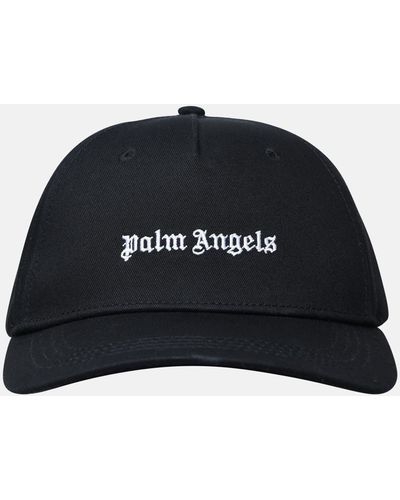 Palm Angels Cotton Hat - Blue