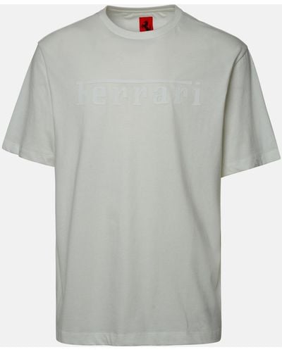 Ferrari Cotton T-shirt - Gray