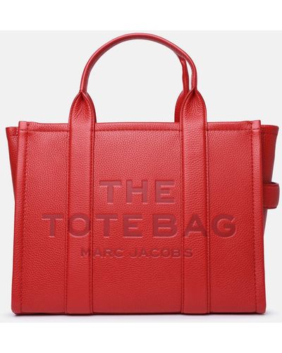 Marc Jacobs Borsa The Mini Tote Pelle - Red