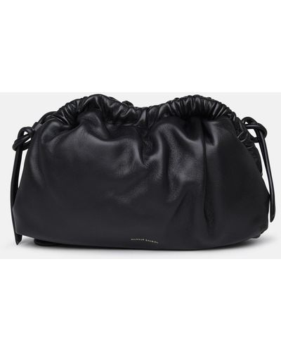 Mansur Gavriel Small 'cloud' Leather Crossbody Bag - Black