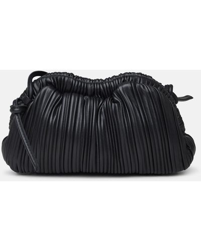 Mansur Gavriel Black Leather Cloud Bag