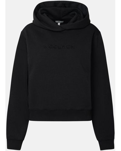 Woolrich Cotton Sweatshirt - Black