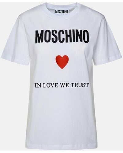 Moschino Cotton T-shirt - Gray
