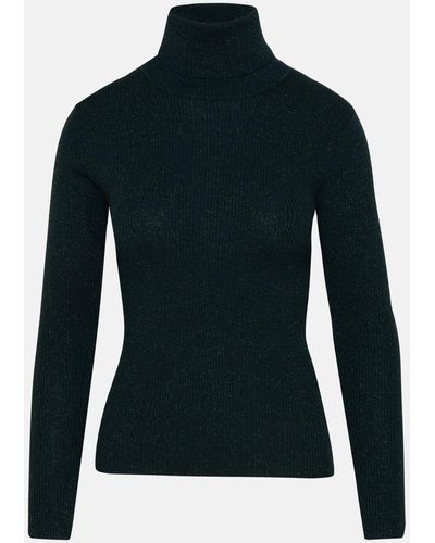 P.A.R.O.S.H. Loulux Turtleneck Sweater - Green