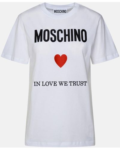 Moschino Cotton T-shirt - Gray