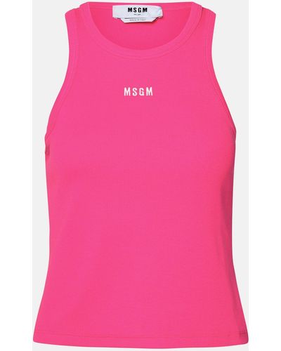 MSGM Cotton Top - Pink