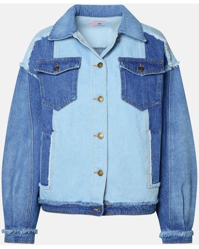 Chiara Ferragni Cotton Jacket - Blue